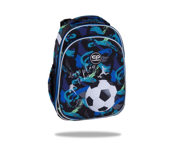 Školní batoh Turtle 16˝ Football Navy